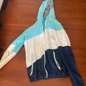 Pull&Bear size S, very nice light jacket!